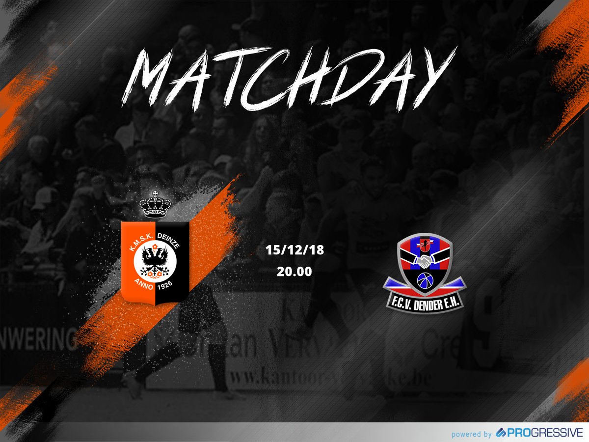 KMSKDeinze's tweet photo. Vanavond de laatste wedstrijd van 2018 tegen een Dender in vorm. Nog een laatste keer knallen! Supporters op post! 
🔥🔶️⚫💪
🆚️ @fcdender
🏆 1e amateurs SP 16
🏟 Burgemeester Van De Wiele stadion, stadionlaan 5, 9800 Deinze
🕗 20.00 uur
��� #deiden #together818 https://t.co/p9wYDsvcth