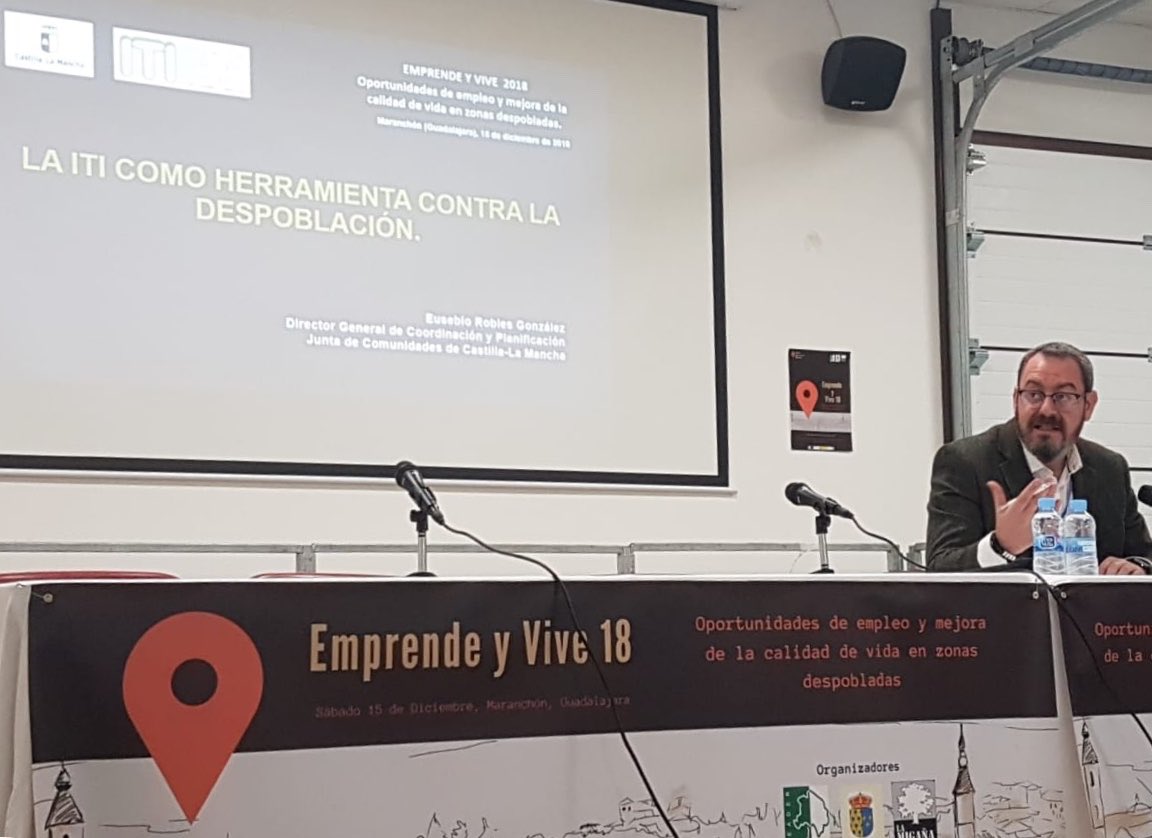 eroblesg1972's tweet image. Un placer participar en la jornada Emprende y Vive en #Maranchon #despoblación #emprendedores #ITI’s
