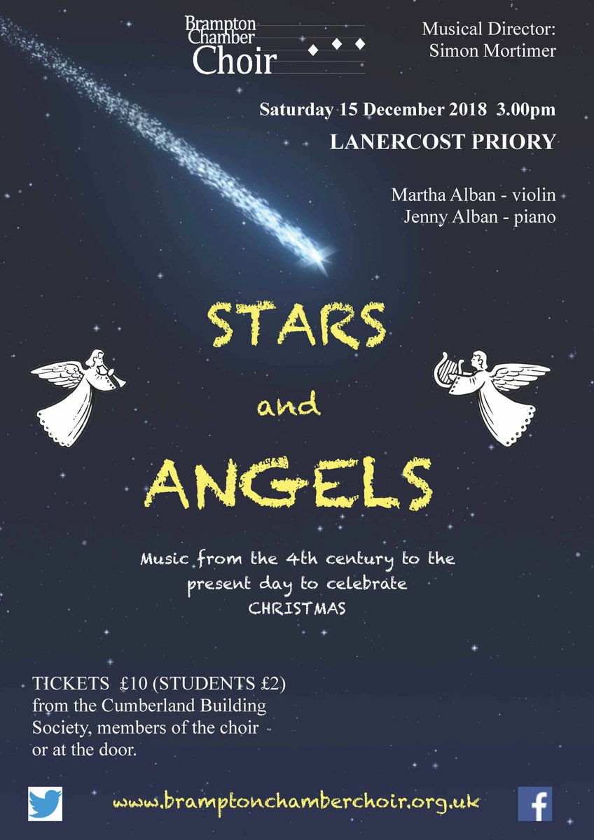 BramptonChCh's tweet photo. Today's the day!  And despite the dire weather forecast, we have every intention of lifting the gloom with our concert at Lanercost at 3pm.  Do come! https://t.co/k2HBDhft2O