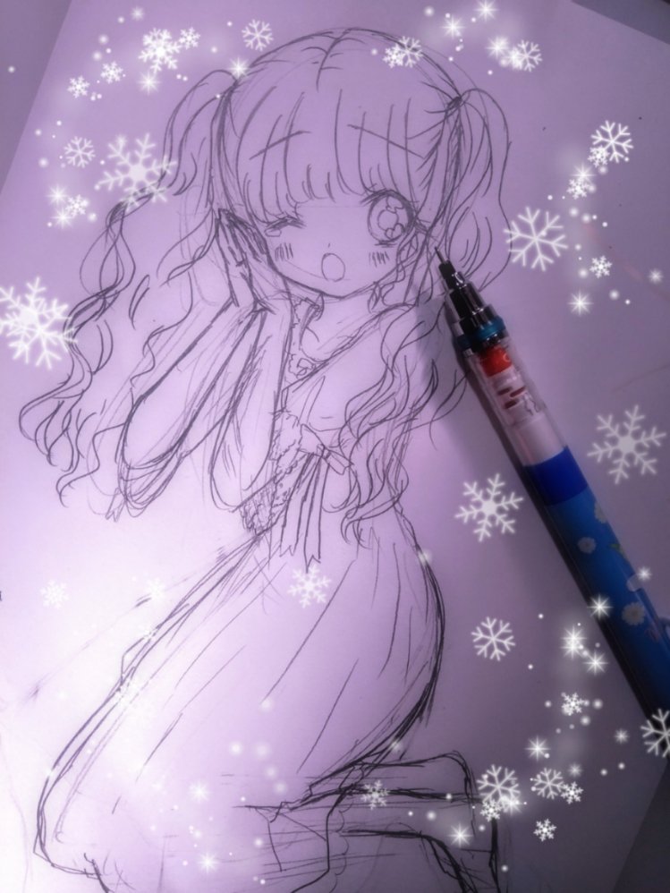 「ラフ的な( ˙꒳​˙  ) #イラスト」|里日菜こふゆのイラスト