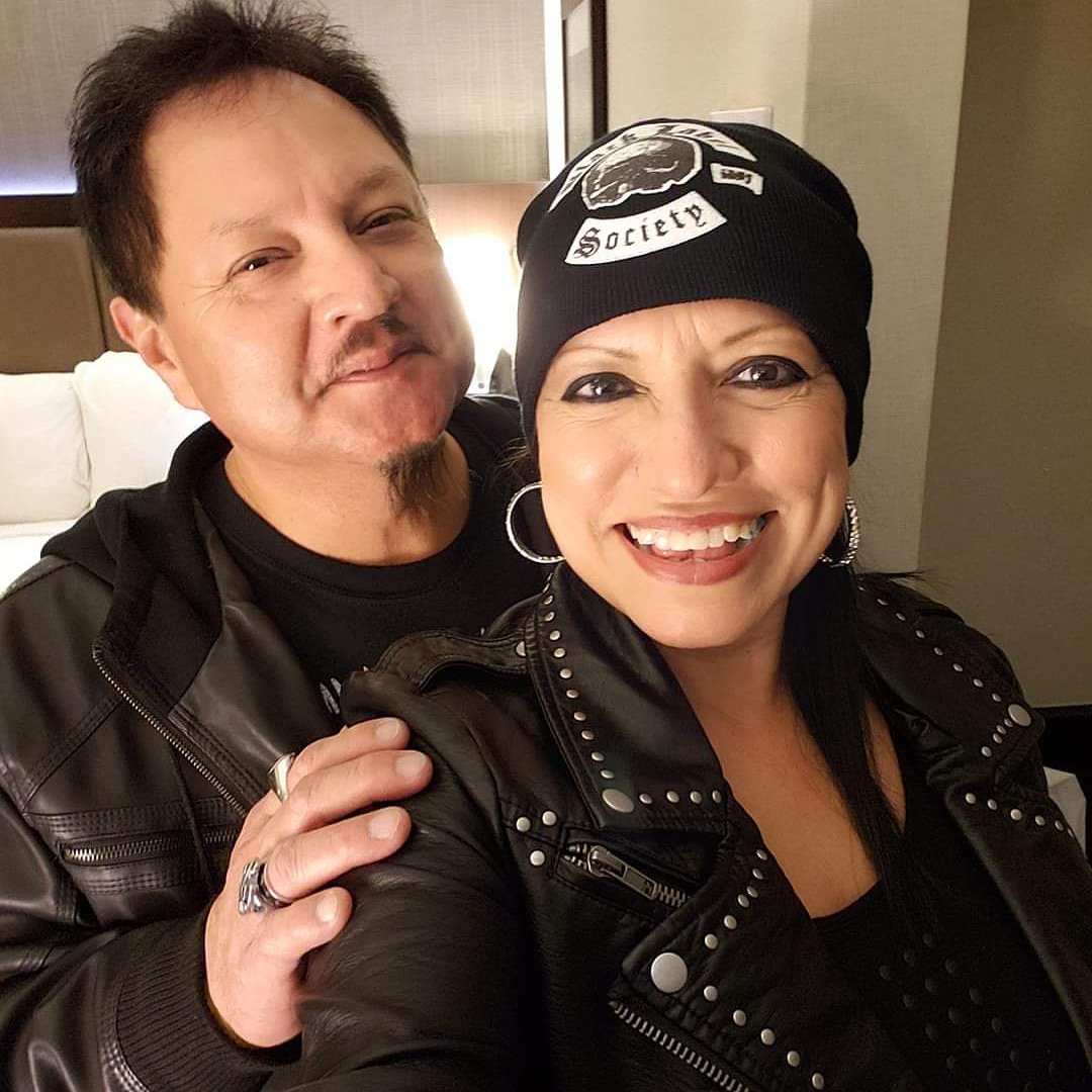 RochaRockstars's tweet photo. Having a night cap...Tonight was AWESOME! #WithMyQueen #GenerationAxe #TheBombFactory #DallasTexas #BadAssGuitarists #SheDidGood @TheRudyRocha @RochaRockstars You make me so very HAPPY! I LOVE YOU, MY QUEEN!!! Thank you Baby Girl...π https://t.co/g8YUZ1uFF5