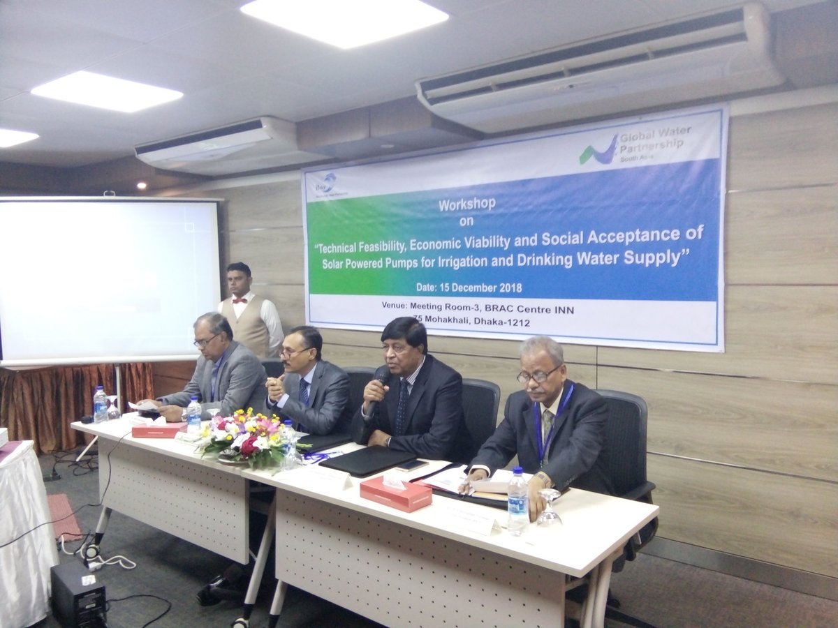 MakameMahmud3's tweet photo. Attending Workshop on "Technical Feasibility, Economic Viability and Social Acceptance of Solar Powered Pumps for Irrigation and Drinking Water Supply". @SaleemulHuq @ICCCAD @info_erbd  @06Nahiyan https://t.co/rQA7Mfq8n2