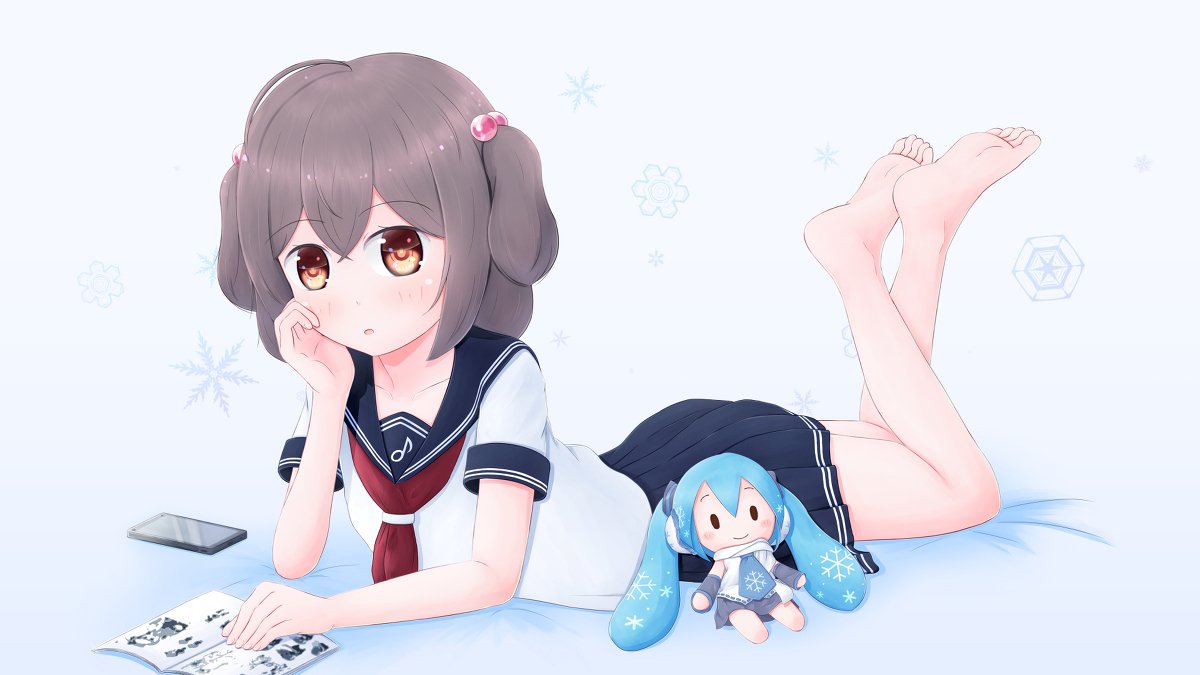 ハヤシキ Sur Twitter 無題 オリジナル 女の子 セーラー服 制服裸足 T Co Sggipzskvn
