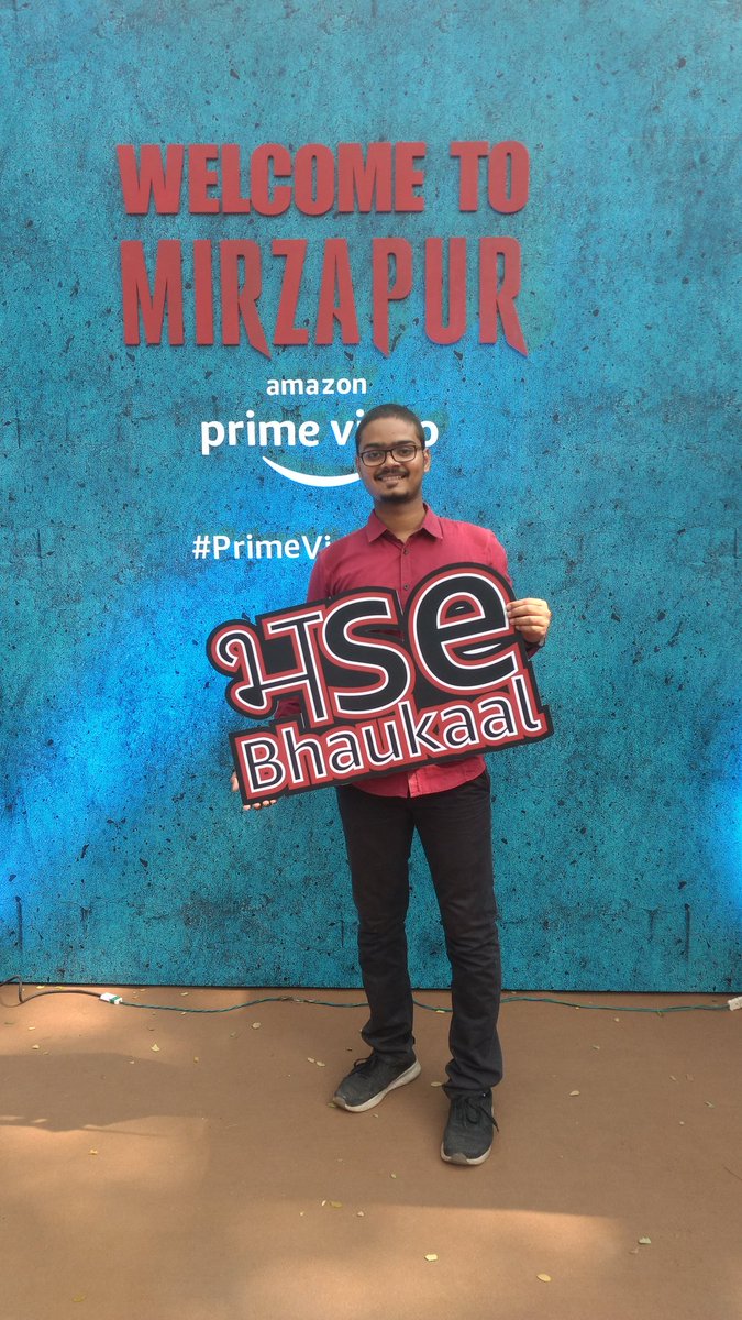 ashutoshilorkar's tweet photo. #PrimeVideoatIIT https://t.co/BF4F14kVZ1