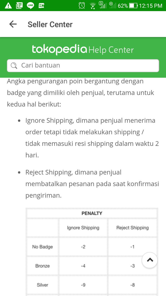 Thomas_Gunardi's tweet photo. @TokopediaCare @TokopediaCare kak rizal tapi menurut peraturan yg ada d tokopedia mestinya tidak dikurangin. Maksud saya , saya belum konfirmasi pengiriman lho kak. https://t.co/oHEXGJ7rQR