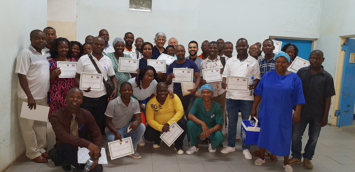 TRAINING in fistula Camp Nampula