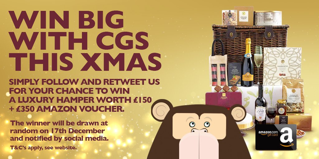 CGSHeatingUK's tweet photo. On 17th of December random winners will be chosen from our #ChristmasGiveaway - 1 on Twitter and 1 on Facebook! Have you followed us & retweeted a #contest post to enter? If so, the winner could be YOU!
#Giveaway #CGSMonkey #CGS #Win #AmazonGiveaway #Amazon #Christmas #Holidays https://t.co/tWl7xJpWgL