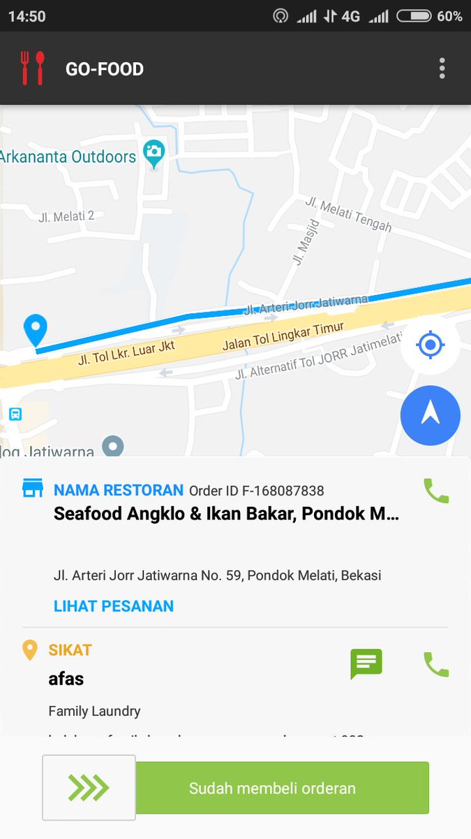 Bang_Uhui's tweet photo. @gojekindonesia min orderannya masih nyangkut dan gak bisa di cancel...gimana nih https://t.co/MgioyZp0bh