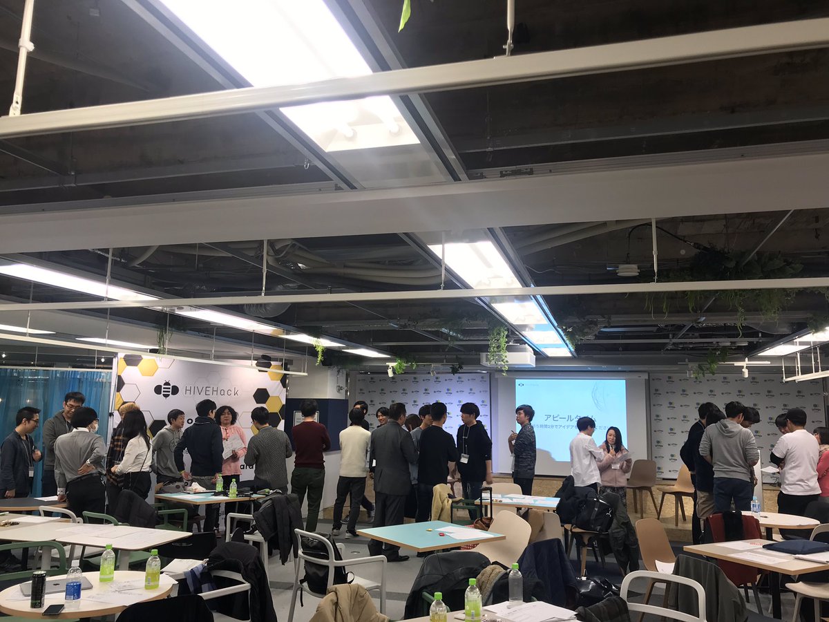 musuko_crypto's tweet photo. ハッカソンイベント、HIVEHackにお邪魔してます！
アイデアソンからチームが出来上がるところです！

#HIVEHack https://t.co/nXcg8XLLkQ