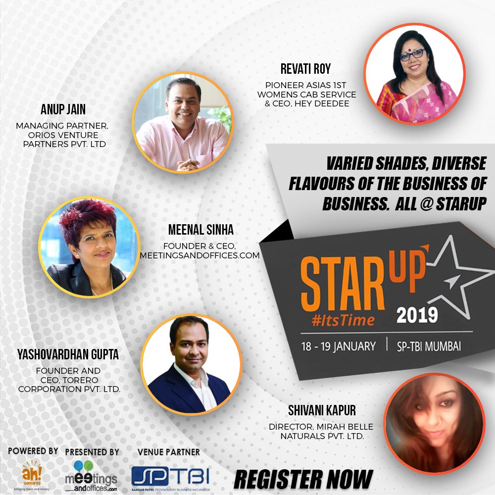 STARupSummit's tweet photo. Presenting our stupendous line- up of speakers! They bring the insight and cognition that only comes from experience! Get your answers and choose your stance, here, at STARup Summit 2019! #NoNonsenseNetworking https://t.co/YzSWiuOhoX