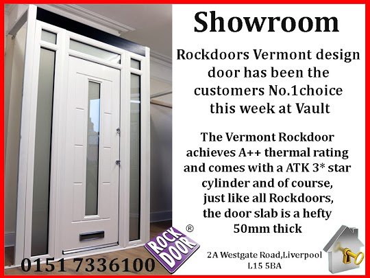 At Vault, the Vermont Rockdoor has been the customers number 1 choice this week. Come and view our range of Rockdoors at our brand new showroom at 2a Westgate Road, Liverpool, L15 5BA. #rockdoor #vault #liverpool #doors #showroom #firstchoice