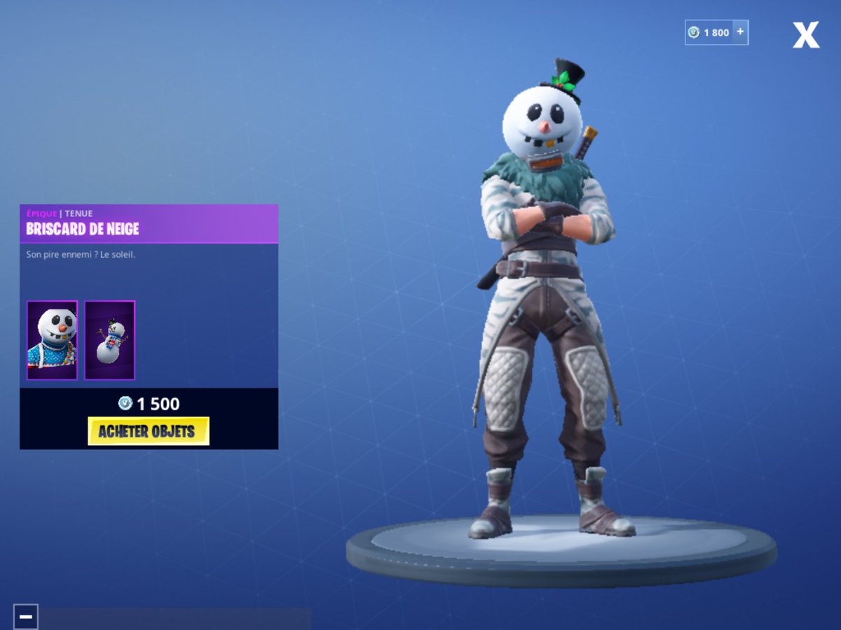matfives's tweet photo. Berg avec le nouveau skin
#FortniteFR 
#FortniteSeason7 https://t.co/fxON7YOe14