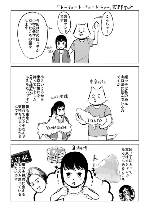 東京に憧れる子供と憧れない子供がいると思いますが、今回は東京に憧れる地方在住の子供の漫画。僕もそういう子供でした。「トーキョートーキョートーキョー」
#comic #マンガ #漫画 #TOKYO 