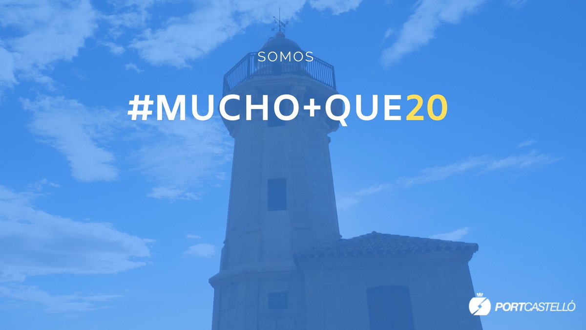 portcastello's tweet photo. #MuchoMasQue20 https://t.co/WmXqpmRtqV