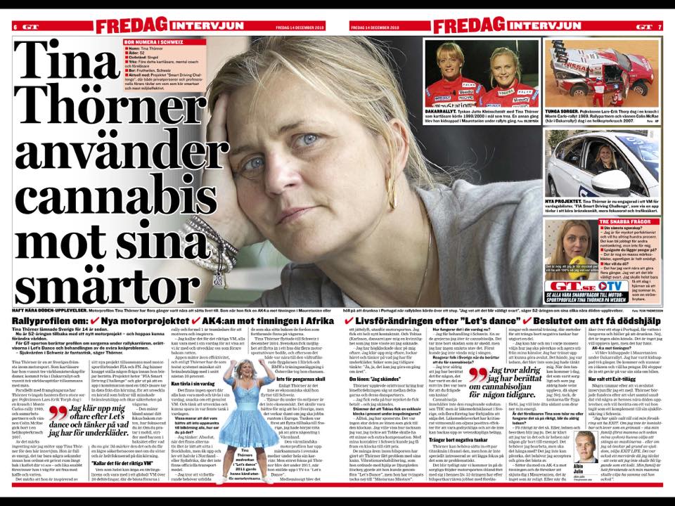 Engstrom_PP's tweet photo. Rallylegenden Tina Thörner (@TinaThorner) använder #cannabis mot sina smärtor.
-Jag tror aldrig jag har berättat det för någon tidigare, säger hon i en intervju i @Expressen.
Bra att fler börjar prata öppet,
#normaliseramera!
https://t.co/JpBGQO0ODU https://t.co/zCNeN4ceqx