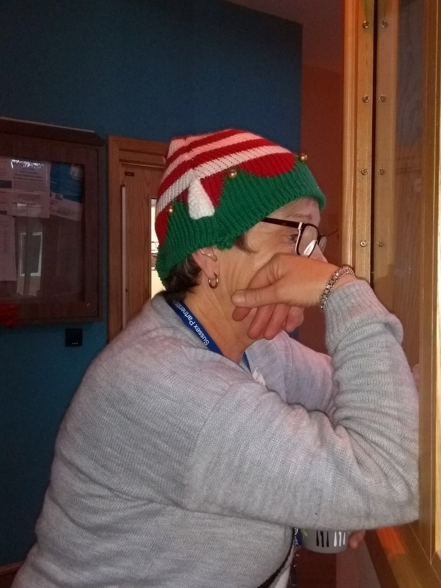 LauraLwoods28's tweet photo. Elf on a shelf.. Elm’s Maxine observing the “bake off” competition! #winterfest #elmward @HellinglyCentre @HellinglyOT Maxine didn’t stop all day helping the day run brilliantly! https://t.co/fbzqGj7buk
