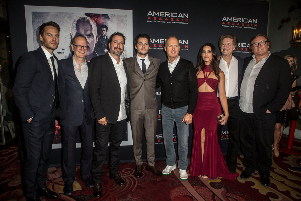Alex_Kaczk's tweet photo. #DylanOBrien #Taylorkitsch #StephenSchiff #MichaelCuesta #MichaelKeaton #ShivaNegar #NickWechsler et #LorenzoDiBonaventura à la projection du film #AmericanAssassin de CBS Films et de Lionsgate au TCL Chinese Theatre à Hollywood, en Californie, le 12 septembre 2017 🙂 https://t.co/wTI2gkT872