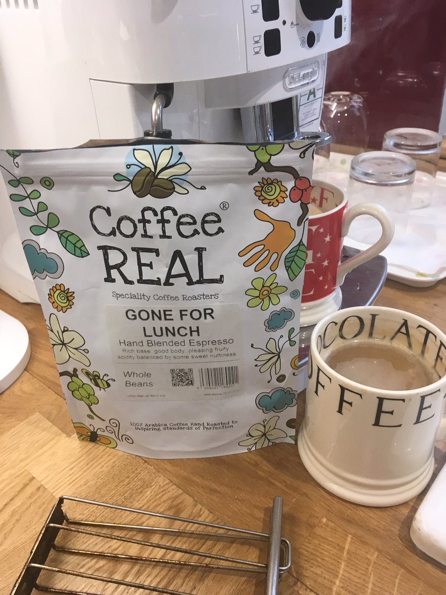 I know what this <a href="/BrownBean/">Coffee Real Ltd</a> is  called but is a lovely way to start the day