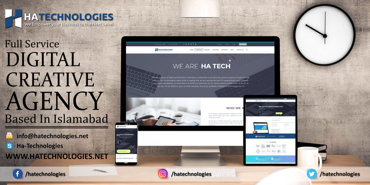 HATechnologies's tweet photo. #HATechnologies is one of the premium software house in #Islamabad, our objective is to deliver more than the expected.
👉For any query and info: https://t.co/NpE2IqQrZK
Email: info@technologies.net
📞: +92 343 9483 955
#Pakistan #news #china #marketing #Kabul #Tech #web #App https://t.co/5ItdBKomF2