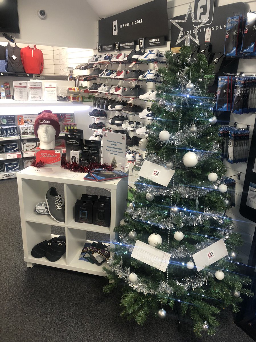 The pro shop is open until 4pm today. We have lots of great Christmas gift ideas for all golfers including vouchers for the shop or lesson packages with the professional team. The golf studio is available to hire until 4pm if you fancy a few holes <a href="/exetergcc/">Exeter Golf & Country Club</a>