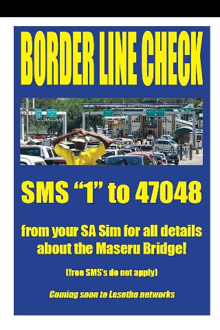 sms1to47048's tweet photo. Today marks our 1st anniversary here at Border Smart! One year ago today people sent "1" to 47048 for Maseru Bridge Traffic Info for the first time!
We are celebrating this day by showing you the 1st flyer we ever shared, #retweet it with pride!
#BorderSmart #sms1to47048 https://t.co/CuXYgskpCz