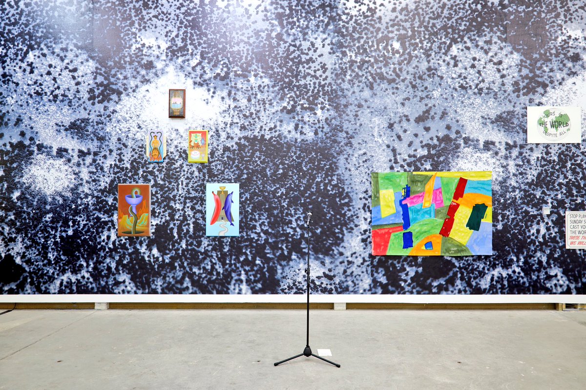 eprjcts's tweet photo. This is the Gallery and the Gallery is Many Things X is open 12-5pm today and ends on Sat 22 Dec. See the show in its final evolved form. X #samarascott @amaalsaid @aliyahhasinah @jennyholzer #anakazaroff #eteladnan #ruthewan #alicechanner @LadySkollie +++ x #thisisthegalleryX https://t.co/ZkzwcNXhts