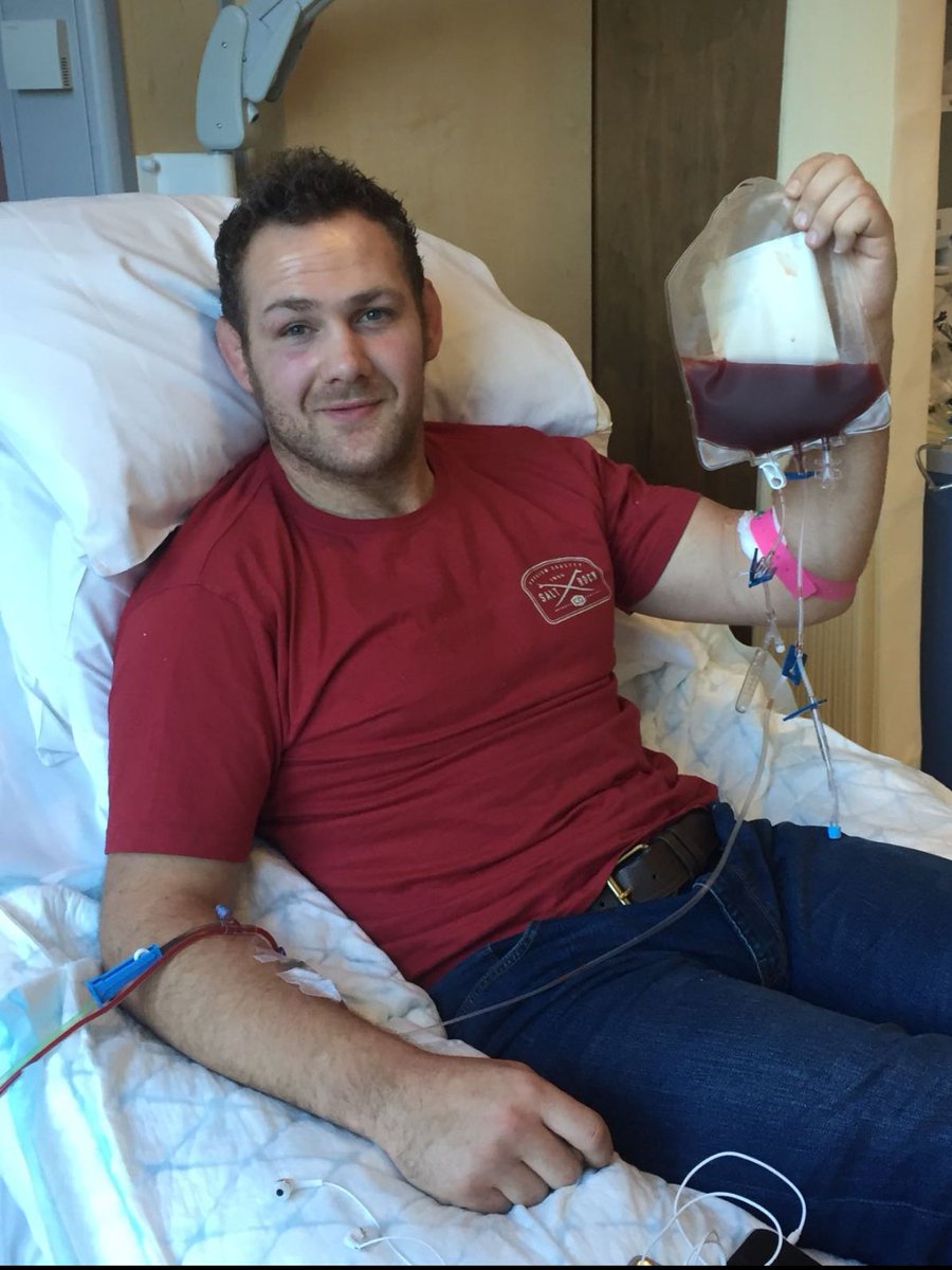 A year ago today my husband donated his stem cells for the second time for his match - a 90k male with blood cancer. If your not sure what to do this xmas then please sign up to the <a href="/AnthonyNolan/">Anthony Nolan</a> register for the chance to give the best possible gift, a chance of life #lifesaving