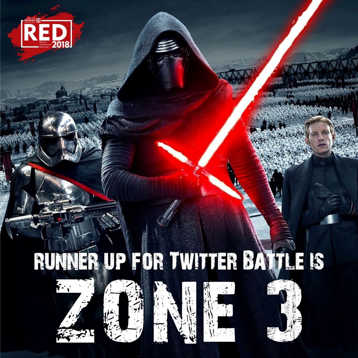 Rotaract_3142's tweet photo. What a comeback , a great fight shown by warriors
Great going zone 3
#RED2018
#RID3142
#rotaract https://t.co/ngouLxVvh8