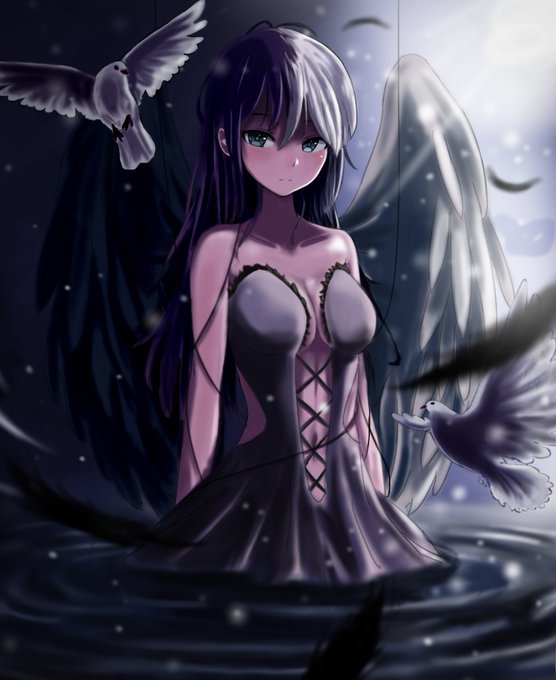 堕天使のtwitterイラスト検索結果 古い順