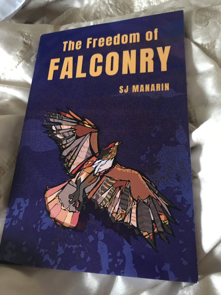 TGI_QT's tweet photo. Well, would ya look at what just arrived... @CodaFalconry 

To go with the kindle edition I also have! #falconry #freedomoffalconry #urbanfalconry #codafalconry #birdsofprey #sarahrocks #proudwifey https://t.co/M3NotmkG7l
