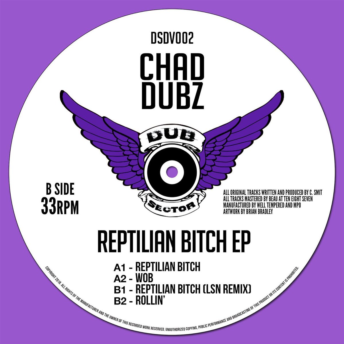 .<a href="/UKBassMusic/">UK Bass Music</a> reviews Chad Dubz' 'Reptilian Bitch' EP ft. <a href="/LSNaudio/">LSN</a> on the American 'Dub Sector' imprint.

✈️ sgfr.nl/chaddubz-dsdv0…

#dubstep #bass #chaddubz #dubsector #stlouis #vinyl #digital #promo #music #bassweight #lsn #wax