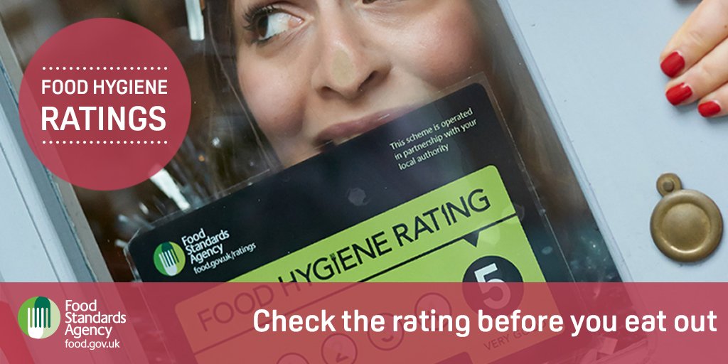 FSAinNI's tweet photo. Don’t just look out for the red and white this Christmas – the green and black is just as important too. Check the food hygiene rating before you eat out https://t.co/fPqlyykY6N #FHRS https://t.co/3QbgxLbPCX