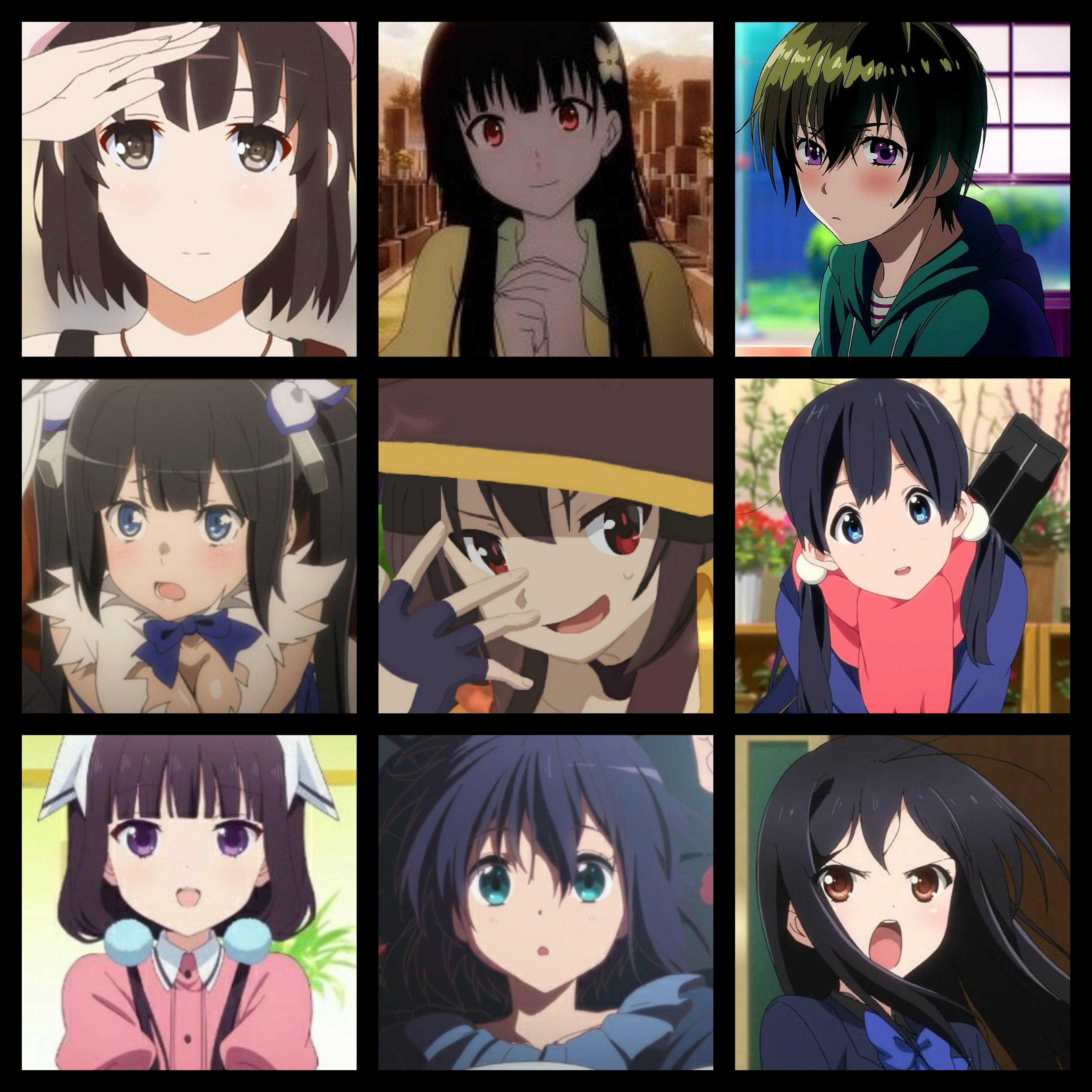 تويتر のらねこ アニメ垢フォロバ100 على تويتر 黒髪ヒロインキャラ寄せ集め 36人 好きなキャラがいたら教えて欲しいです 黒髪キャラ 好きなキャラがいたらrt アニメ好きと繋がりたい アニメ T Co Tfj3fvsujm