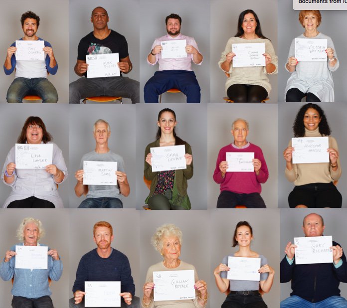 This casting was tons of fun - saw over 70 people and all these were shortlist...shame we only needed 3 people , we could have happily worked with them all !! #casting #characters #realpeople #expressiions #advertsing #photography