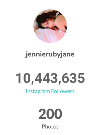 mi luna on twitter blackpink ig followers 12 15 18 lisa jennie rose jisoo blackpink - jisoo ig followers