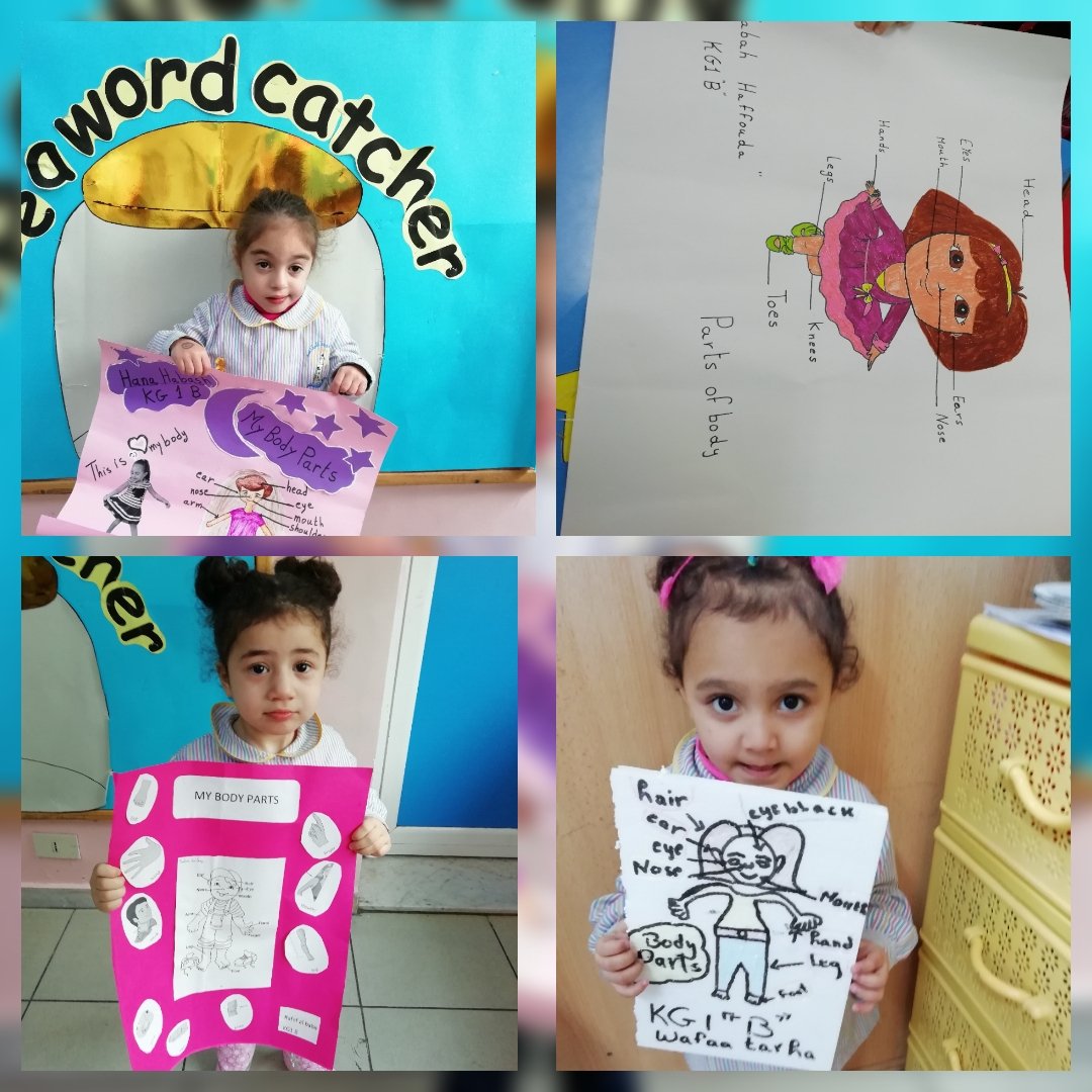 Ghania25060931's tweet photo. Kg1B are presenting their projects #body_ parts @DawhaHighSchool @FThaalby @rovina_fodda https://t.co/px8LRA3O1Z