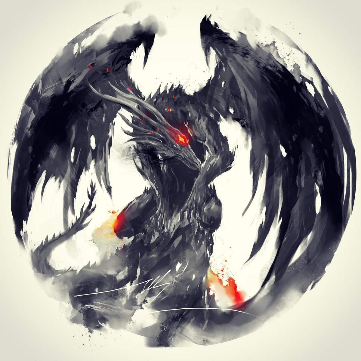 Shimhaq On Twitter Black Dragon Kalameet Dragon Kalameet Darksouls Fanart Soulstober Fromsoftware