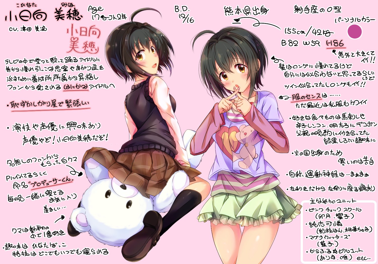 十叶みつき こっひ 軍曹ハピバー 小日向美穂生誕祭18 大和亜季生誕祭18 T Co Y113gwwrde Twitter