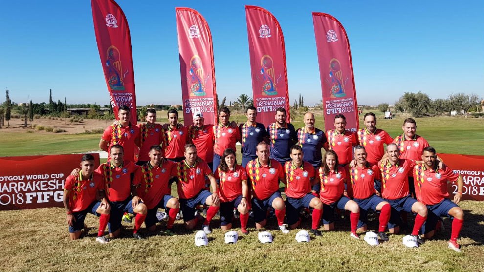 🇪🇸 finaliza su participación “por equipos” en la 4ª posición del <a href="/FIFGFootGolfWC/">FIFG FootGolf World Cup</a>, por detrás de 🇬🇧🇫🇷 (que se disputarán la final) y de 🇺🇸, que cayó con los franceses en semifinales. Una posición más que meritoria para los miembros del <a href="/consejofootgolf/">CNFootgolf - España</a> 👏🏻👏🏻👏🏻👏🏻👏🏻