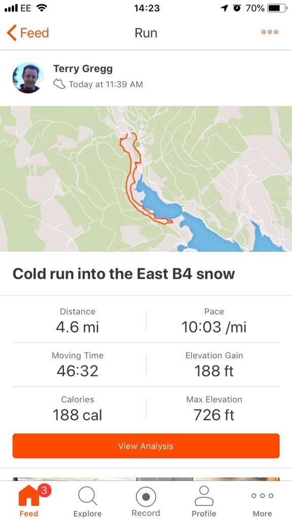 staykielder's tweet photo. Great #run in the freeeeeezing cold ... #byebyeCortisol #helloSerotonin https://t.co/sv1H8PyxiL