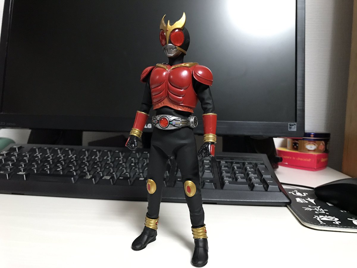 総天然色ひらく ハイパーヒーロー仮面ライダークウガ組み上がり