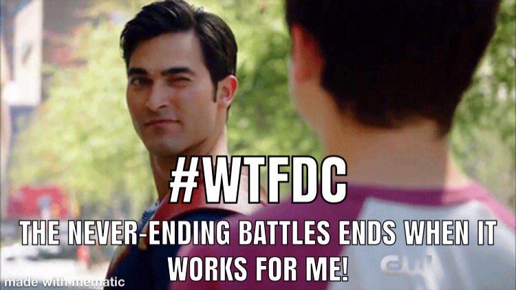 Jeffrey_Misener's tweet photo. So @DCComics ....you’ve had quite the week.
#Superman ends the Neverending Battle because it suits him.
#Batman turns into a mass murderer.
#Flash @JohnWesleyShipp Returns to fans delight, and then 2 min later you make him vanish.
WTF DC??
#WTFDC https://t.co/6UAuZ9SrEY