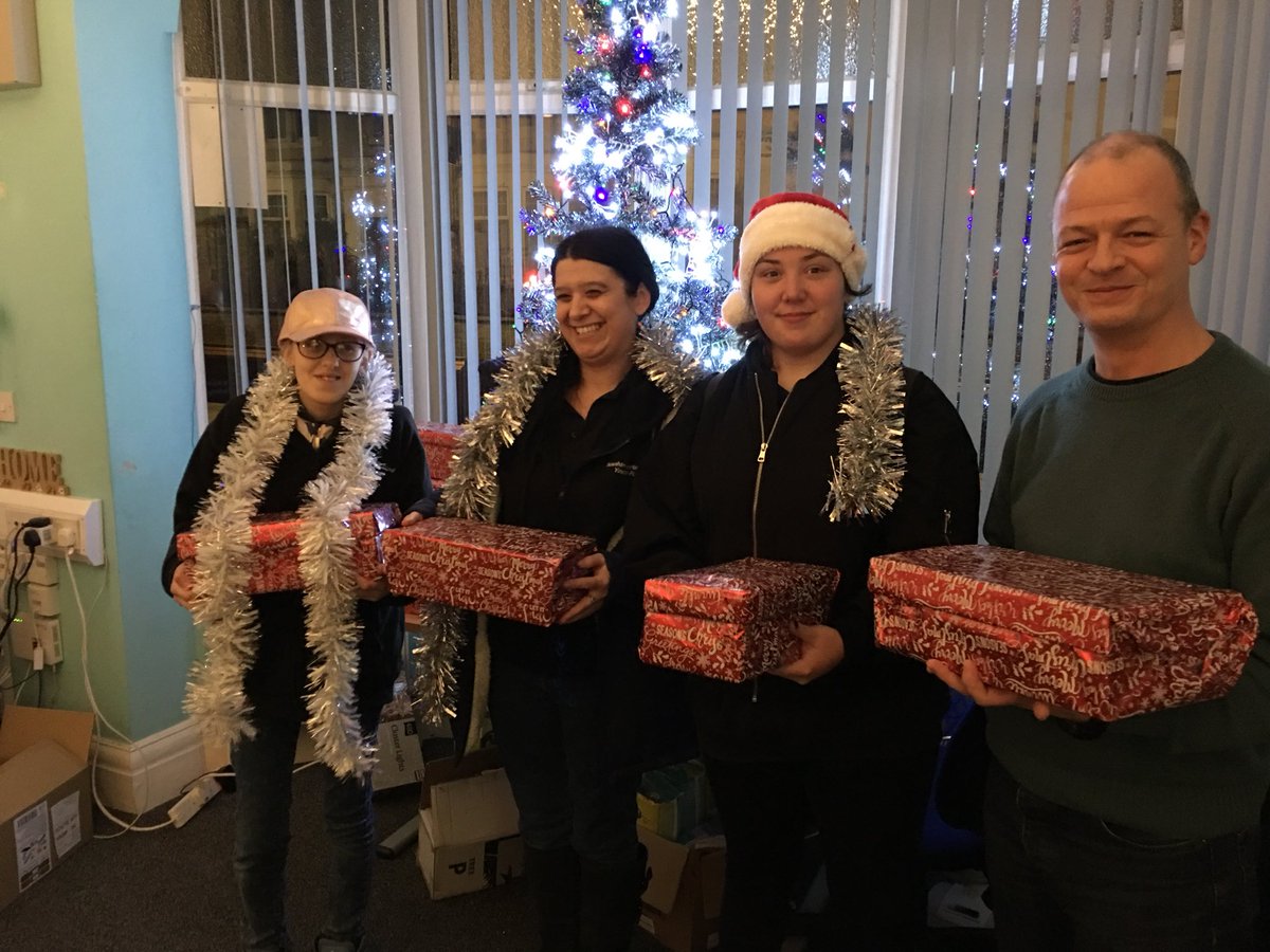 Newshamforum's tweet photo. In the past two months we have been creating shoeboxes for those who are experiencing homelessness over Christmas! They chose @DepaulUK to give the boxes to! 
Well done to our young people for giving back to the community and thinking of others less fortunate this Christmas! https://t.co/76K3wSIdno