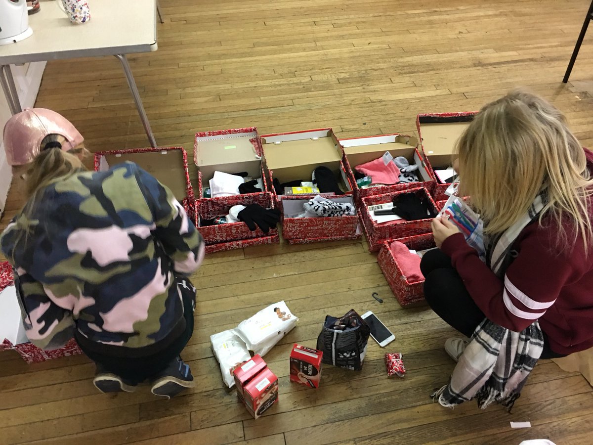 In the past two months we have been creating shoeboxes for those who are experiencing homelessness over Christmas! They chose @DepaulUK to give the boxes to! 
Well done to our young people for giving back to the community and thinking of others less fortunate this Christmas!