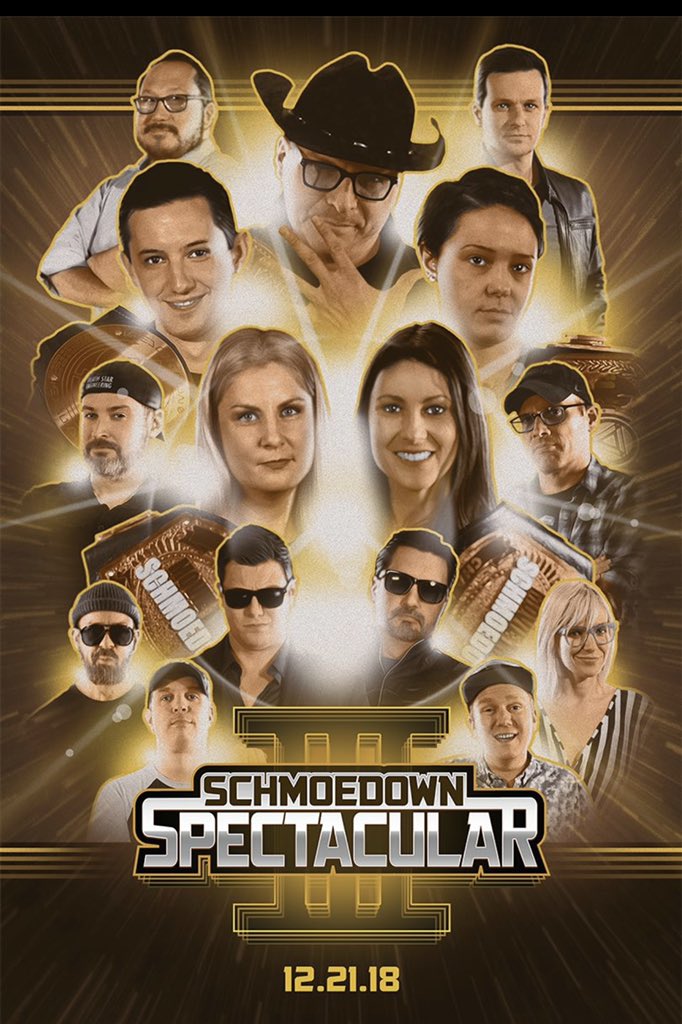 Spectacular is less than a week away!! My big announcement about the future of the league is a week away! Sign up today, you want to be part of the new changes! patreon.com/Schmoedown