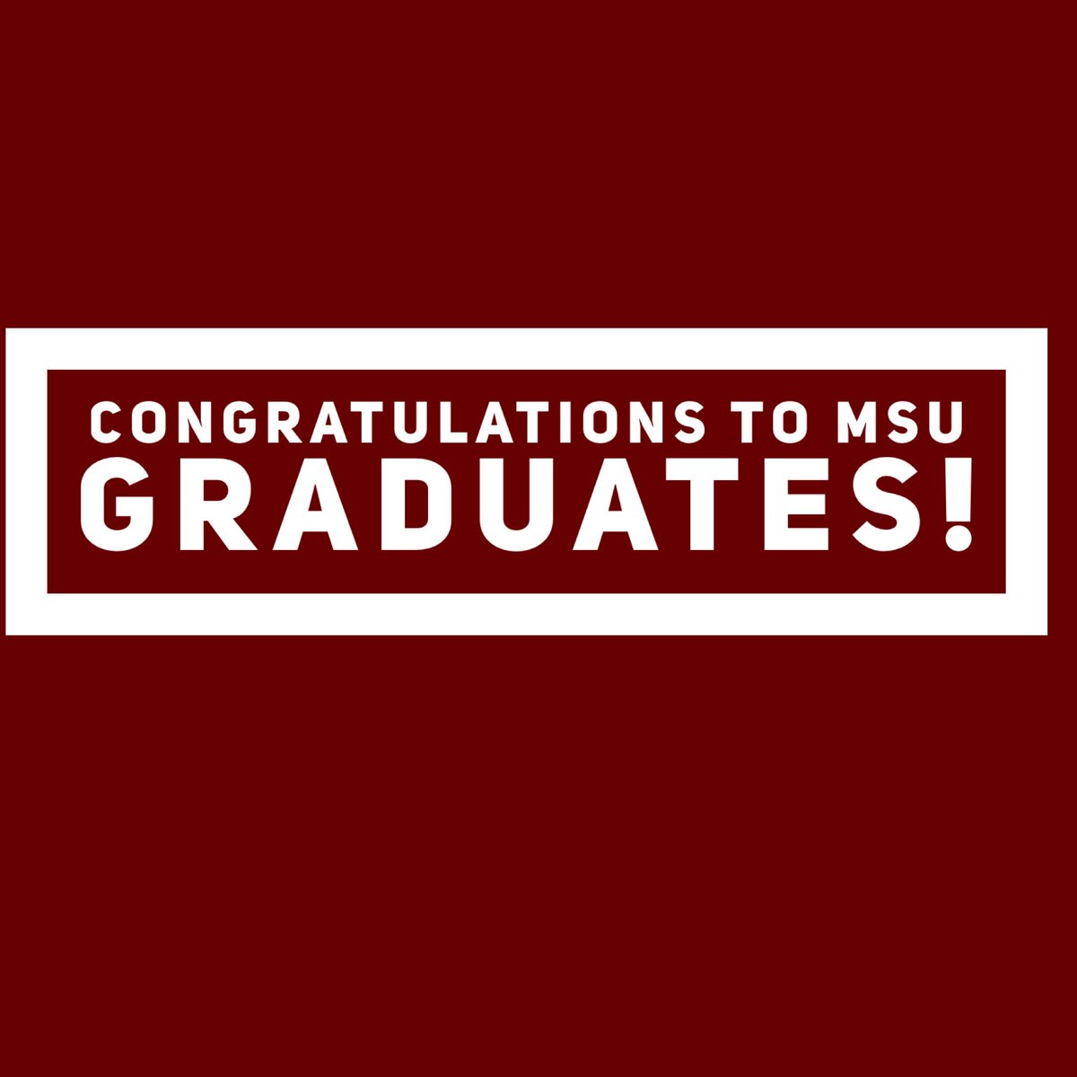 msubsm's tweet photo. May you leverage the skills you developed here for the glory of the Lord! https://t.co/q8OSfoX2RK
