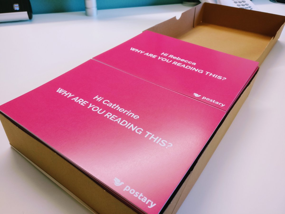 postaryofficial's tweet photo. Send personalised postcards to your customers with postary 👉 https://t.co/zWv3eGEnC3

#postcards #directmail #postary #marketing #marketinginspiration #marketintideas #directmarketing #startup #startups https://t.co/dsBLjOYPva