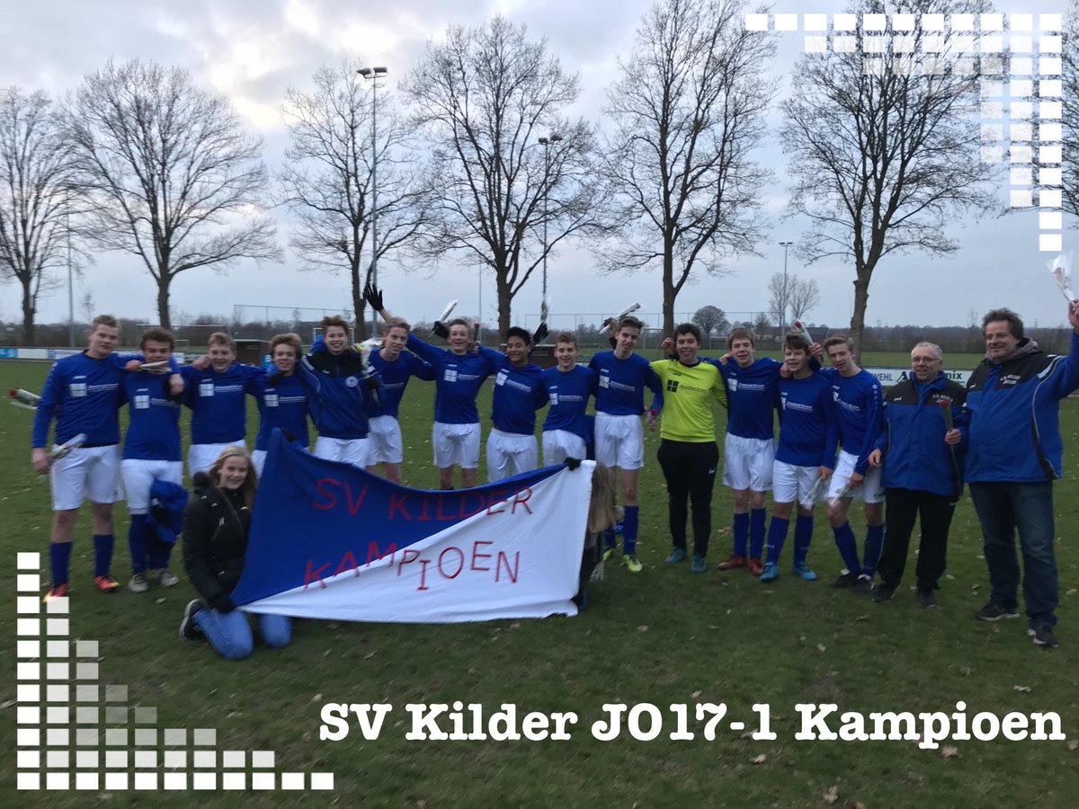 aloysberen's tweet photo. #pixlr SV Kilder JO17-1 KAMPIOEN 🏆🏆 https://t.co/jfW6SOJVnH