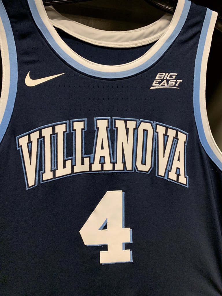 villanova basketball uniforms