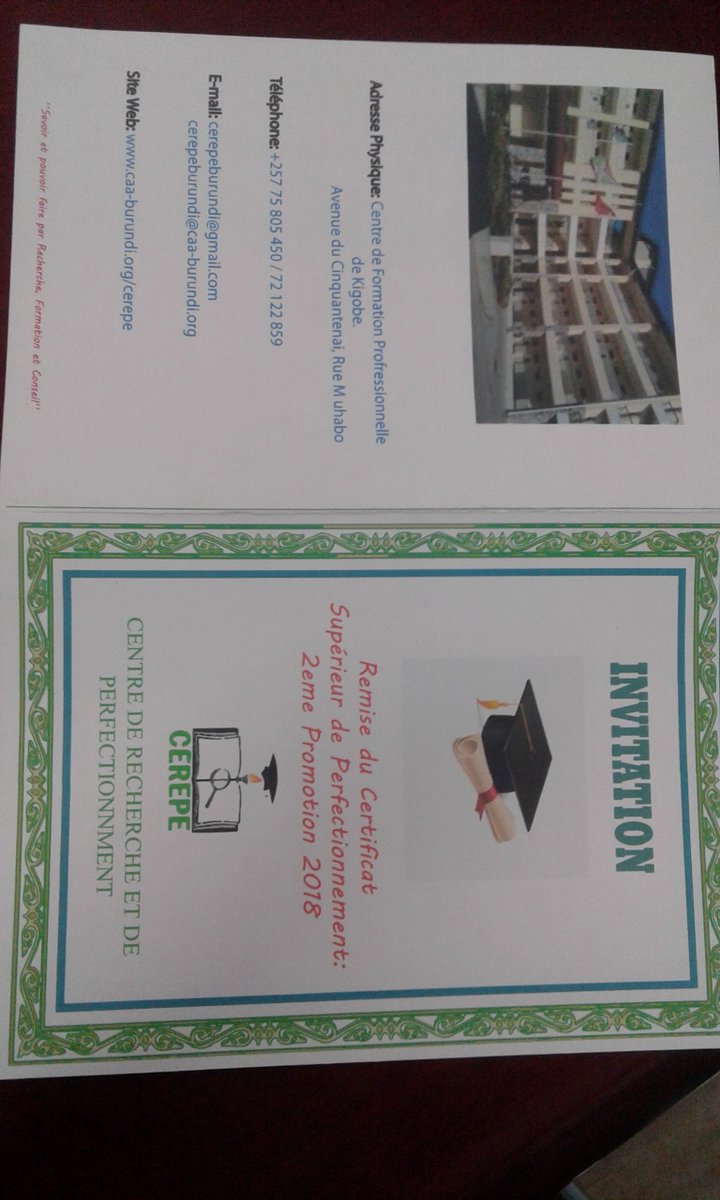 CEREPE (@caa_cerepe) on Twitter photo 